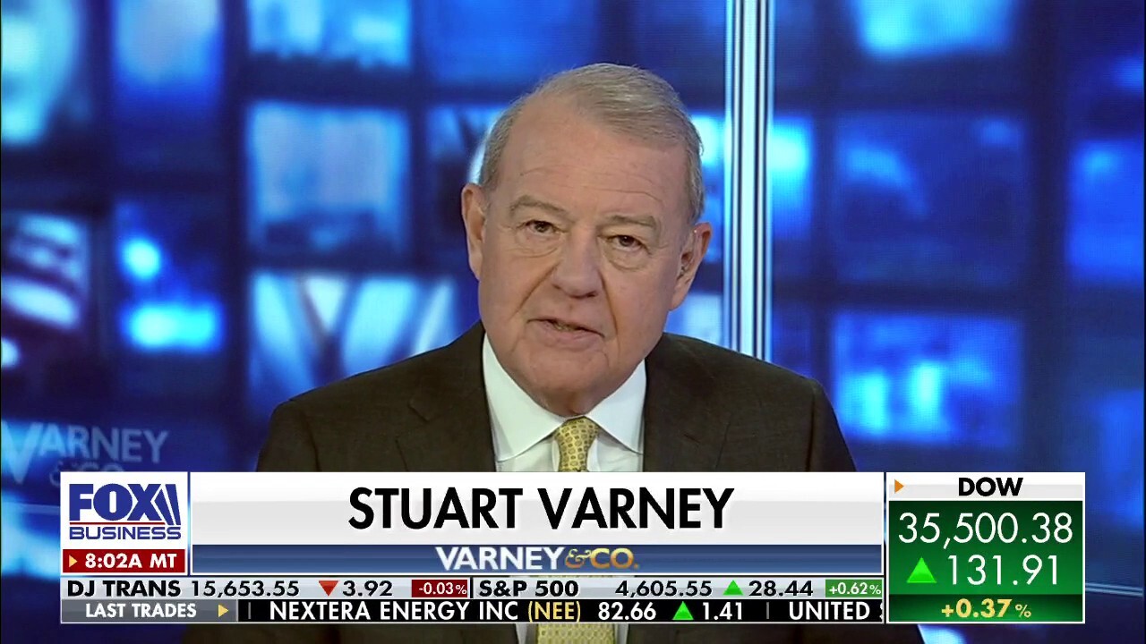 FOX Business host Stuart Varney argues Biden 'tolerates incompetence.' 