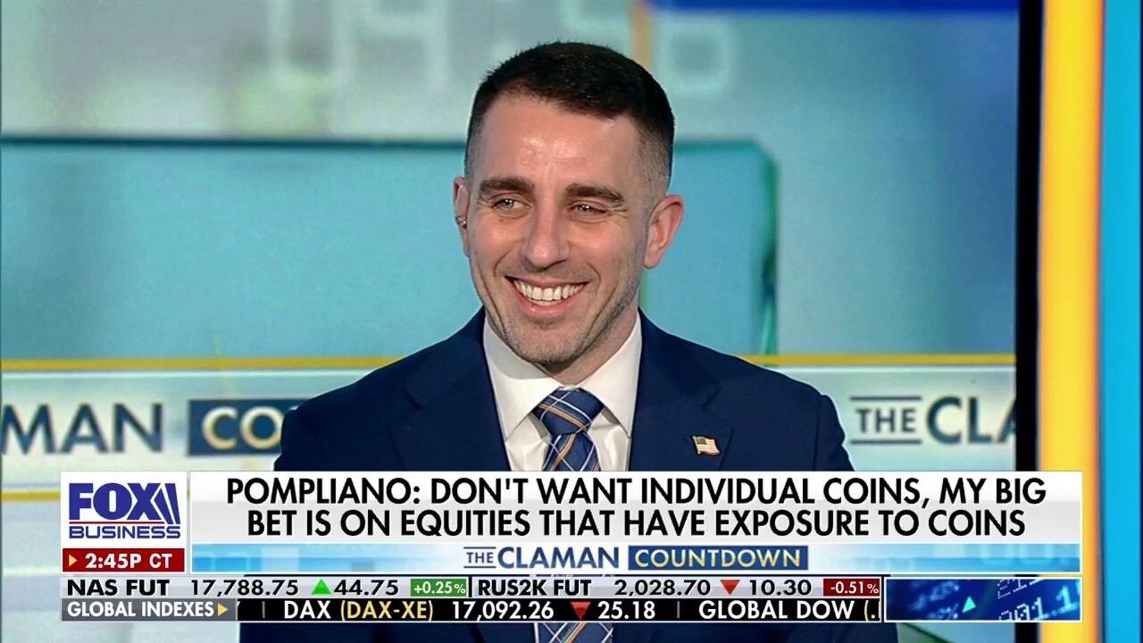  Pomp Investments Anthony Pompliano says Bitcoin is now the favored asset of Wall Street investors on The Claman Countdown.
