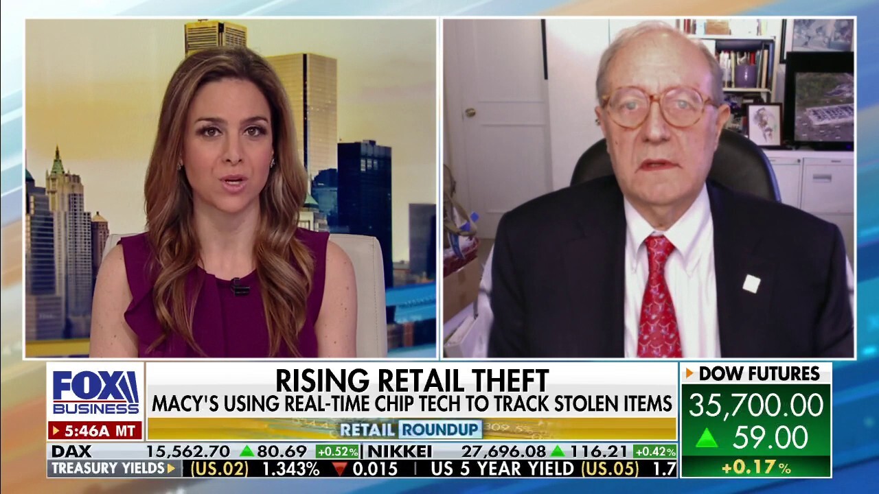 Strategic Resource Group managing director Burt Flickinger discusses the increase in retail theft, supply chain issues and trucker shortages.