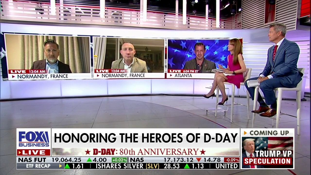 Ret. Staff Sgt. David Bellavia, Master Sgt. Tim Kennedy and Ret. Staff Sgt. Johnny Joey Jones reflect on the sacrifice of Americas heroes on D-Days 80th anniversary on The Bottom Line.