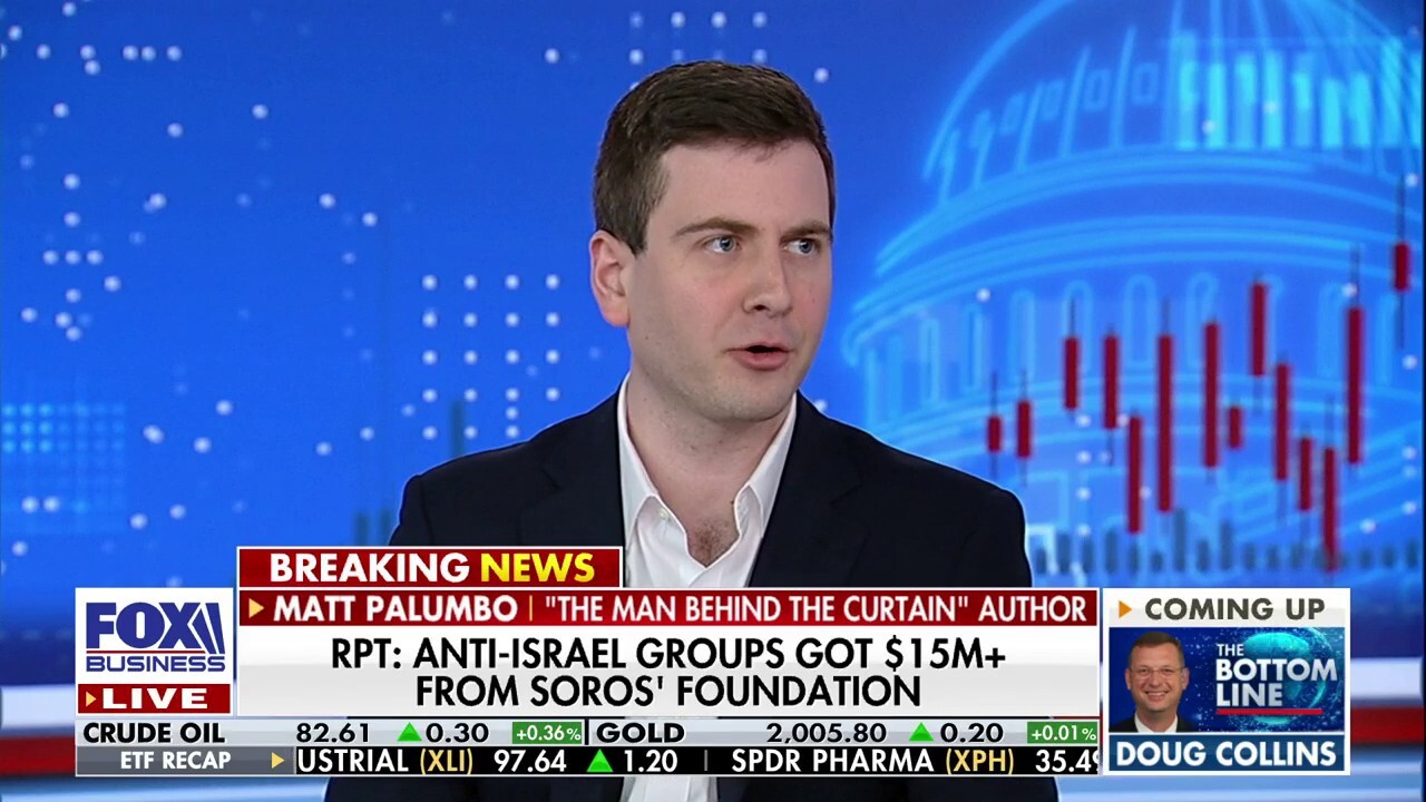 We have evidence of Soros funding antisemitic groups: Matt Palumbo