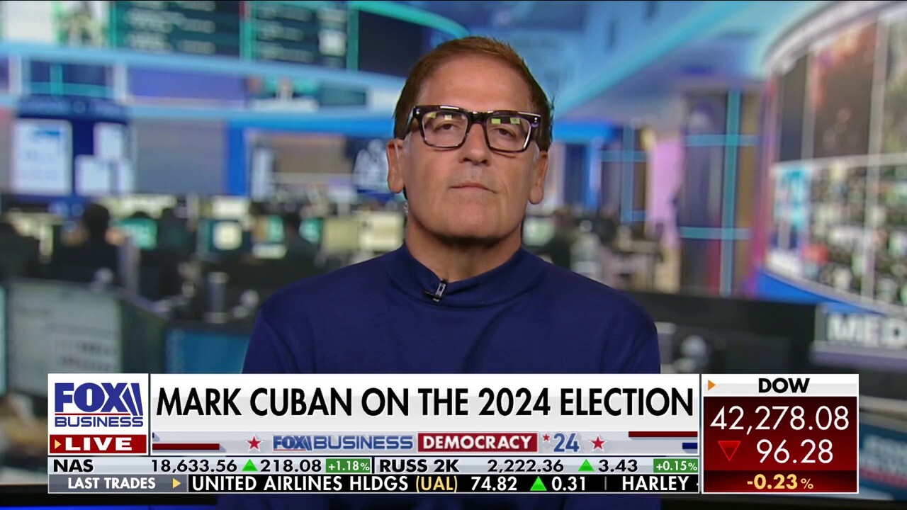 Billionaire investor Mark Cuban talks backing the Harris campaign, reacts to Trump's public criticism about him, reflects on the Biden-Harris record and looks ahead to the future of the U.S. economy.