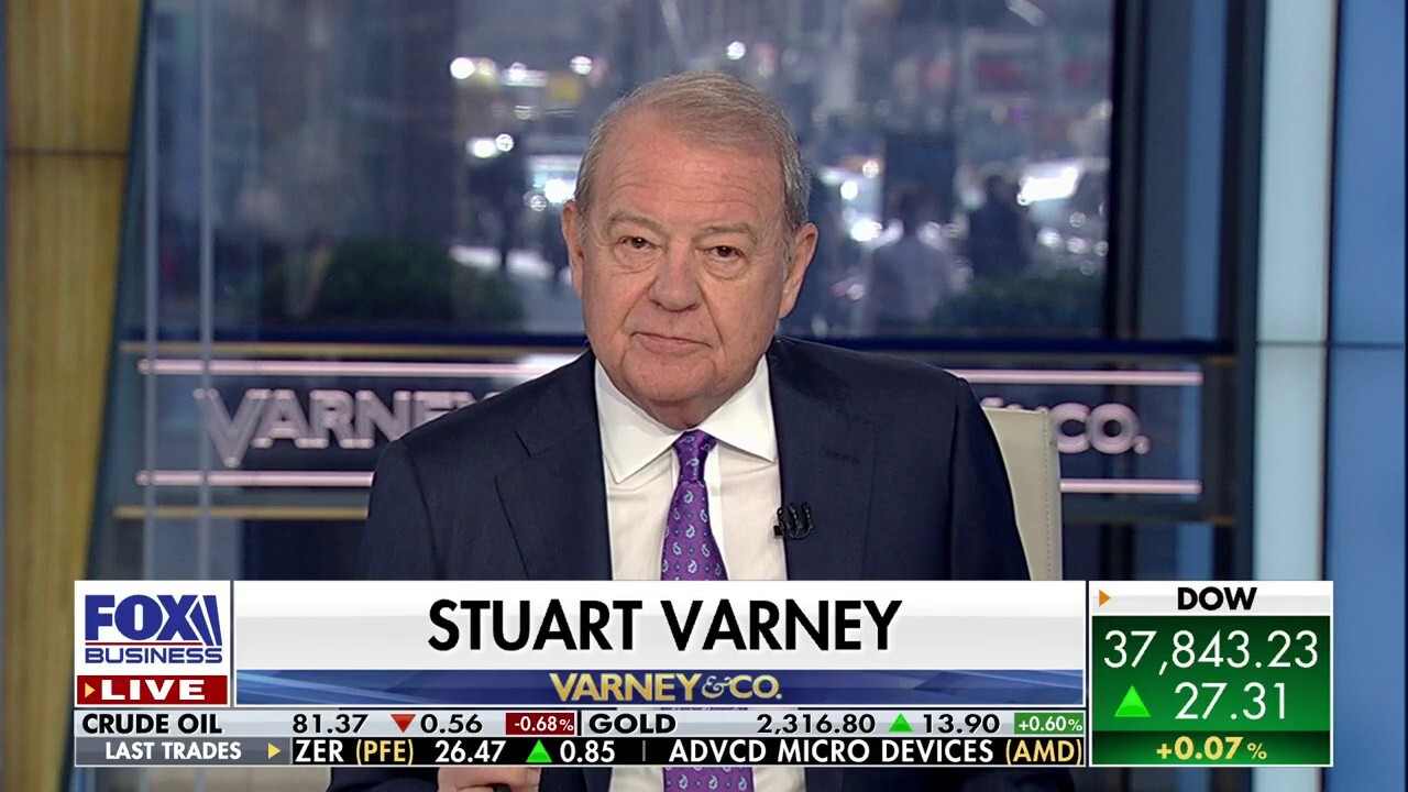 'Varney & Co.' host Stuart Varney argues President Biden won't denounce anti-Israel protests on college campuses for fear of losing votes.