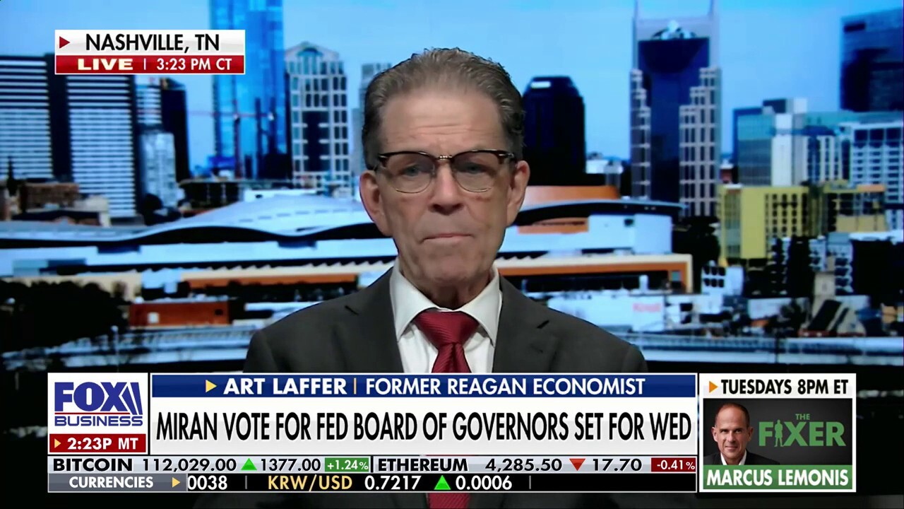 We're getting 'closer and closer' to everything being Trump's economy: Art Laffer