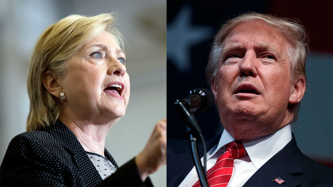 Trump on the rise while Clinton declines?