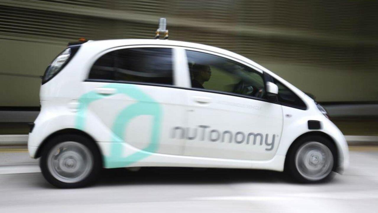 Driverless cars hit the road in Boston