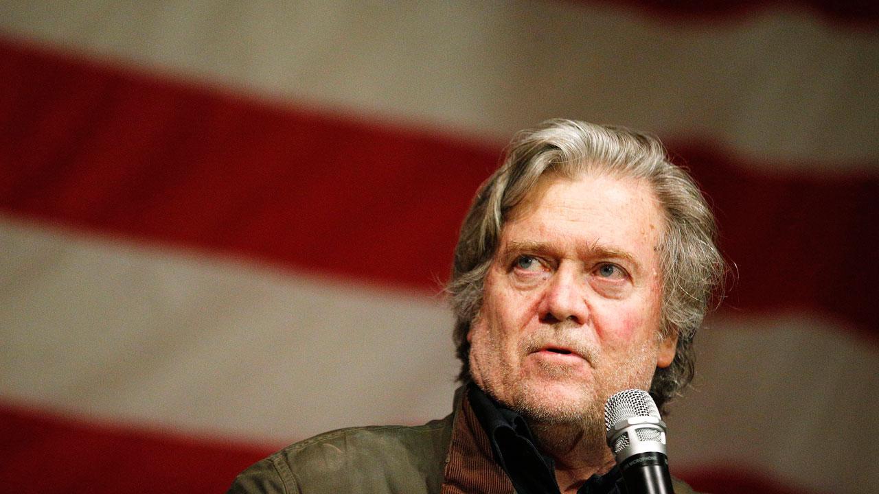 Steve Bannon: Trump is ' the best candidate we've had since Ronald Reagan'