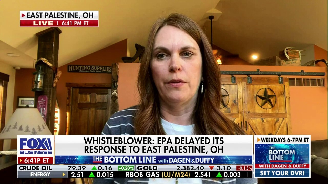 East Palestine resident Linda Murphy discusses the whistleblower that claimed the EPA ‘failed to protect’ the residents of East Palestine, Ohio on ‘The Bottom Line.’