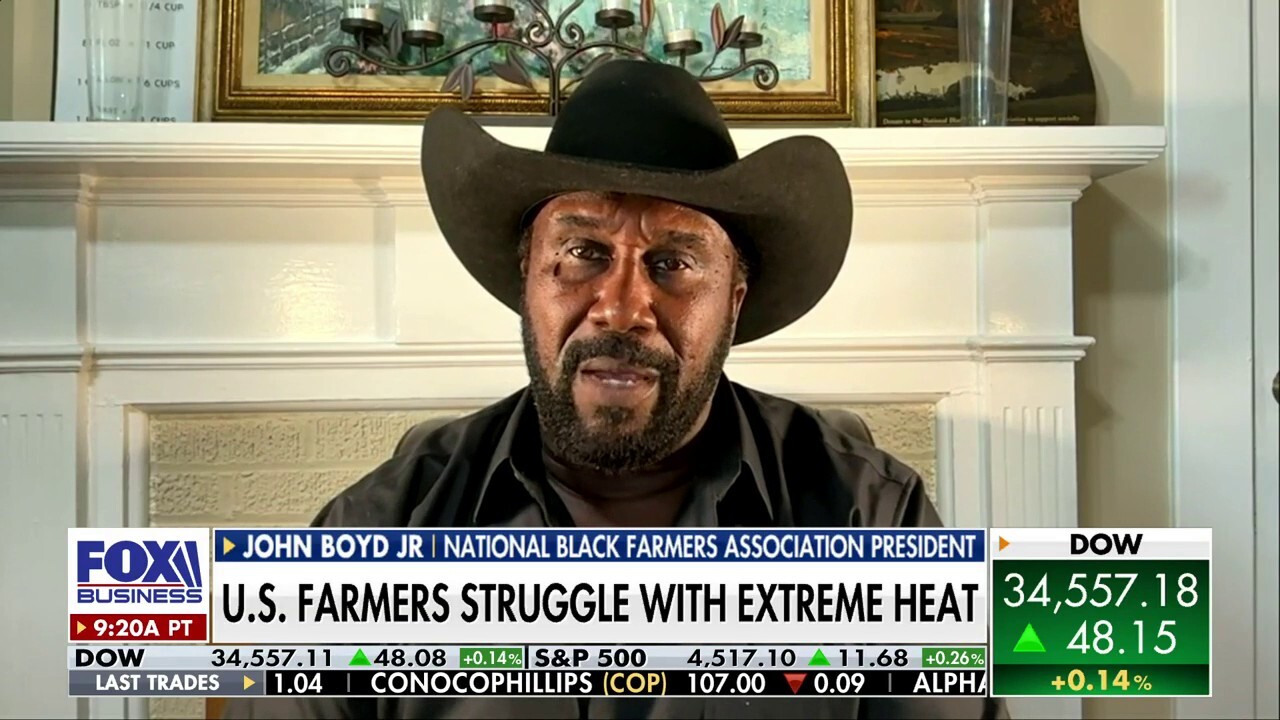 National Black Farmers Association President John Boyd Jr. discusses how wild weather is impacting U.S. farmers and their crops on 'Cavuto: Coast to Coast.'
