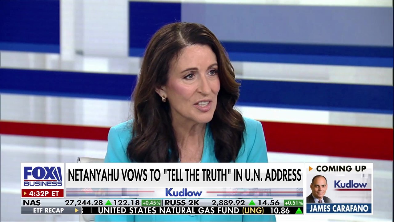 New York Post columnist Miranda Devine analyzes President Donald Trump's U.N. General Assembly address, his meeting with New York City Mayor Zohran Mamdani and Israeli Prime Minister Benjamin Netanyahu's response to Mamdani on ‘Kudlow.'