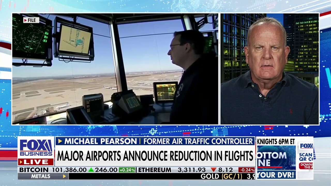 Former air traffic controller Michael Pearson explains where Transportation Secretary Sean Duffy can find help to fix the FAA and connects the ongoing issues back to former President Barack Obama and his administration on 'The Bottom Line.'