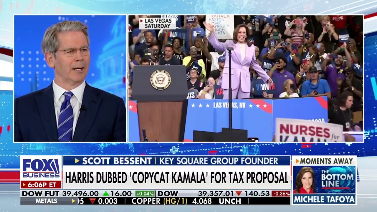 Scott Bessent: Kamala Harris is 'running as far away as she can' from the Biden-Harris economy she helped create