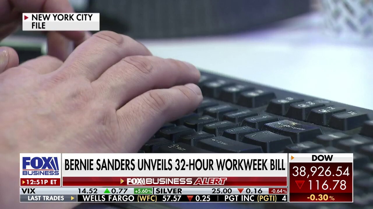 Fox News senior congressional correspondent Chad Pergram reports on Sen. Bernie Sanders’ 32-hour workweek plan and Republican pushback that it is a ‘bad deal for workers.’