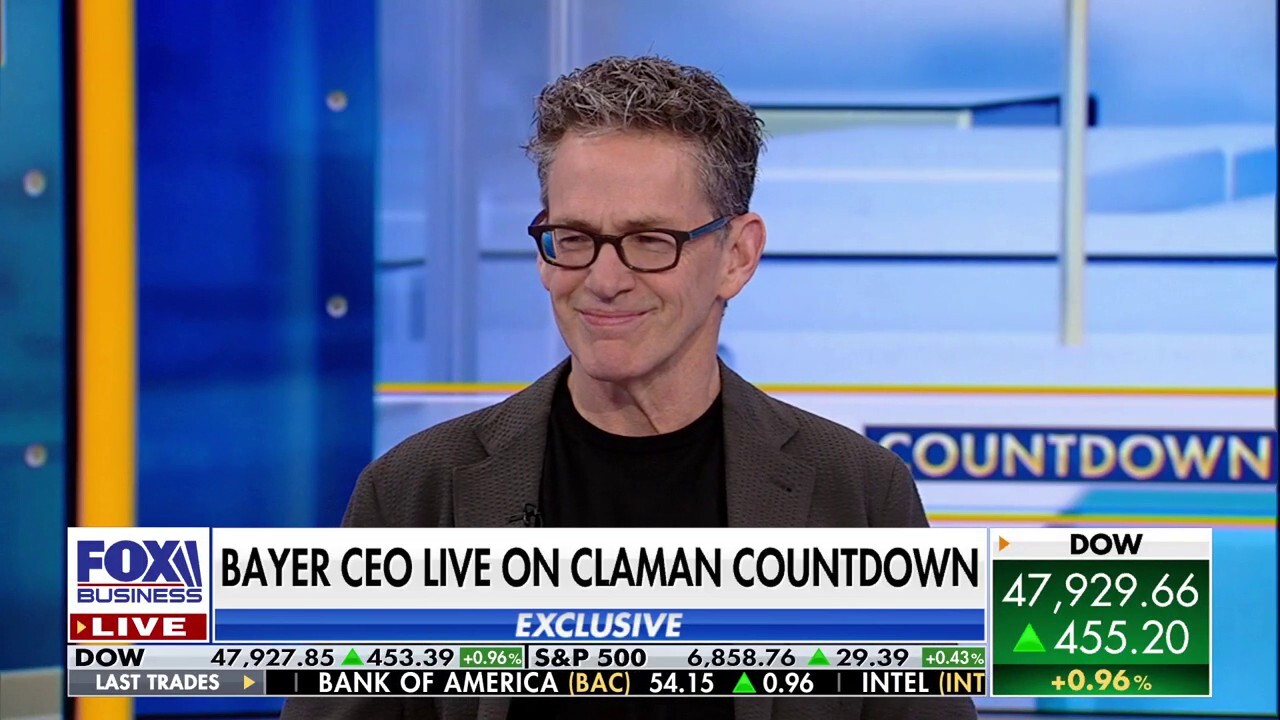 Bayer CEO Bill Anderson joins 'The Claman Countdown' to detail the escalating Roundup weedkiller legal fight and what it means for consumers, farmers and America’s food security.