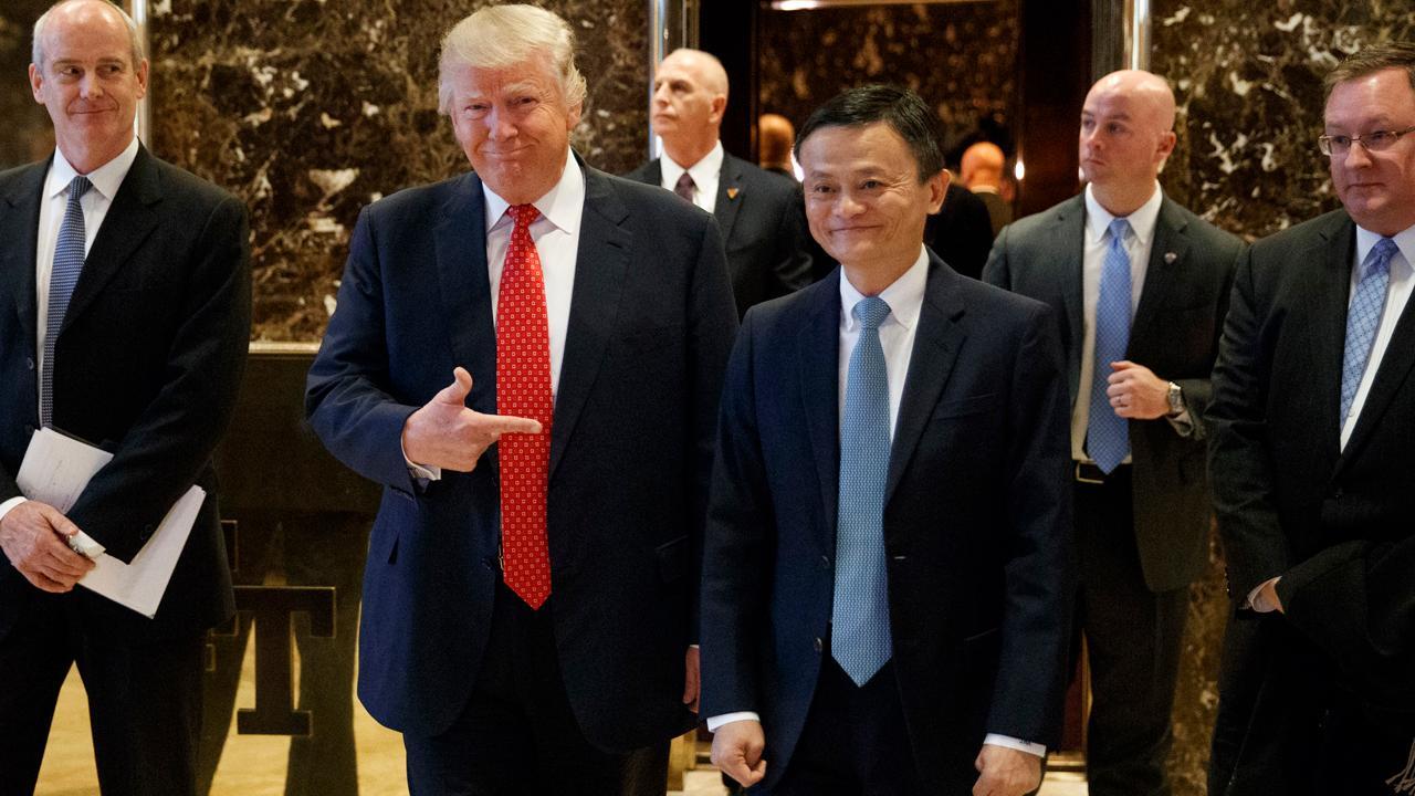 Jack Ma on meeting with Trump: We talked about supporting U.S. small biz
