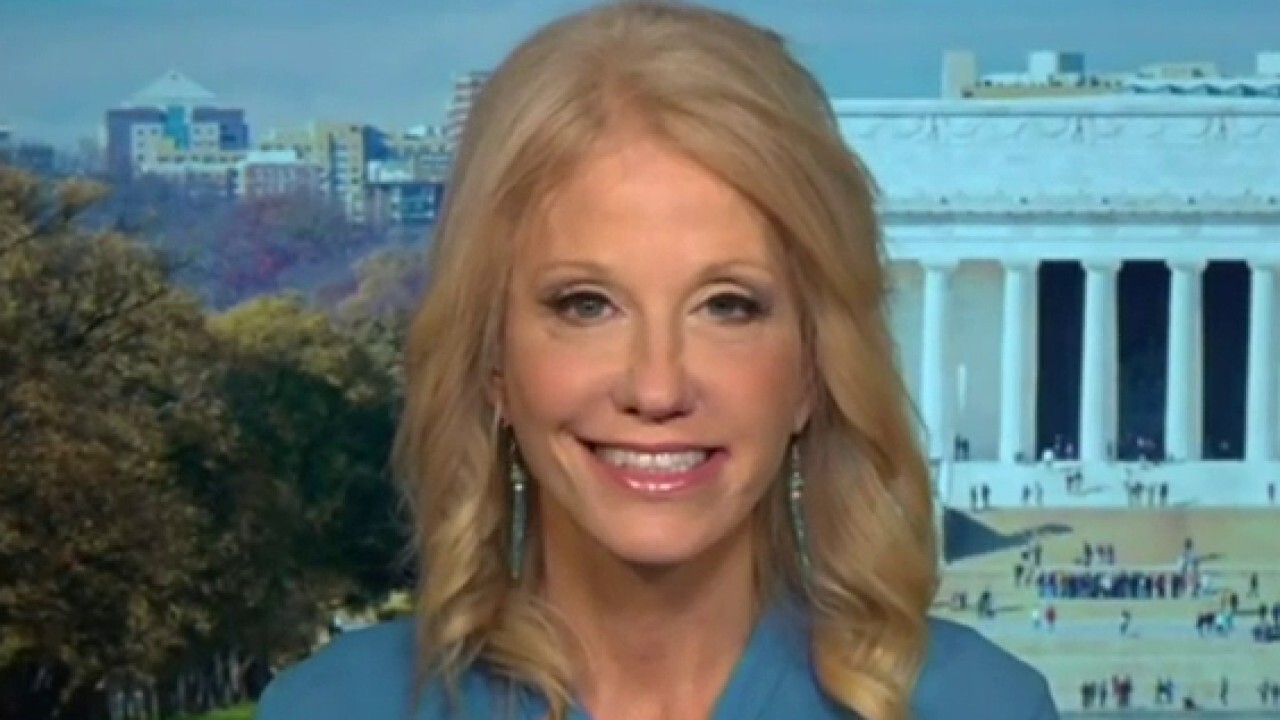 Former Trump counselor Kellyanne Conway says there is not a single issue where President Biden's agenda is favored on 'Kudlow.'