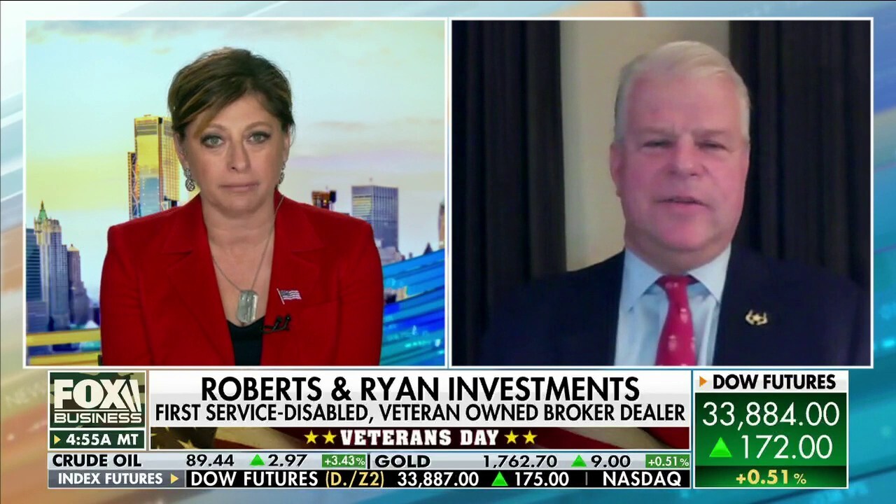 Roberts & Ryan Investments President Brian Rathjen joins 'Mornings with Maria' to discuss Roberts & Ryan's mission to assist, support, and 'give back' to veterans and how they are a great asset to the workforce.