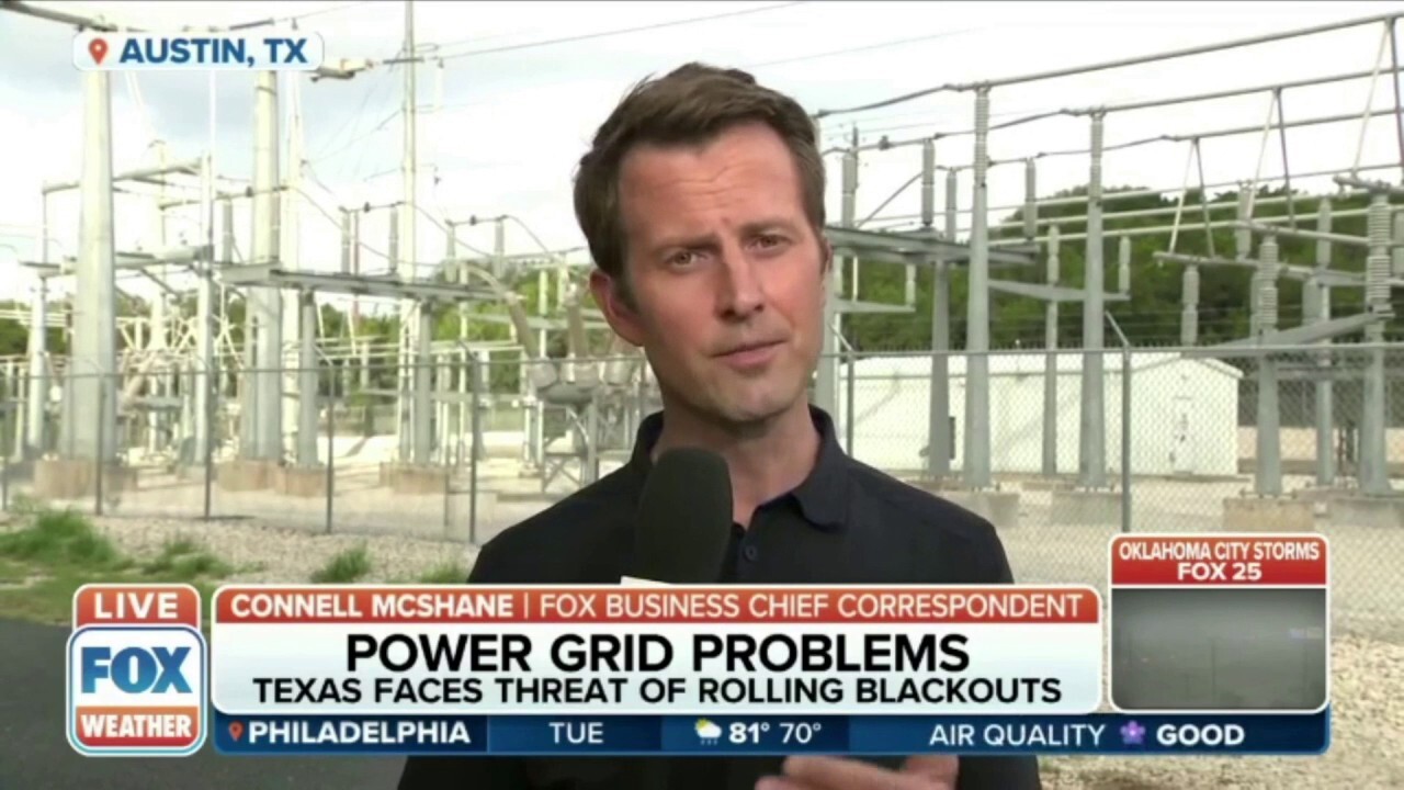 Texas is facing the threat of rolling blackouts amid excessive heat this week. Fox Business Chief Correspondent Connell McShane reports. 