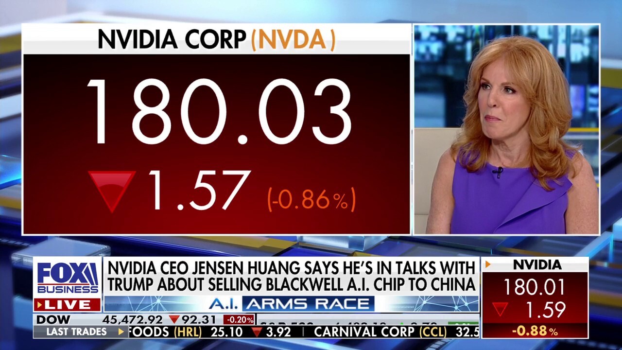 'The Claman Countdown' host Liz Claman discusses her interview with Nvidia CEO Jensen Huang on 'Varney & Co.'