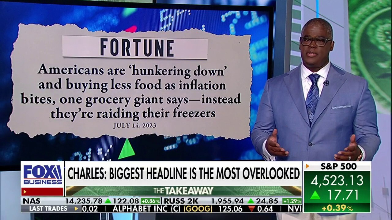 FOX Business host Charles Payne has the latest on food stamp benefits on "Making Money."