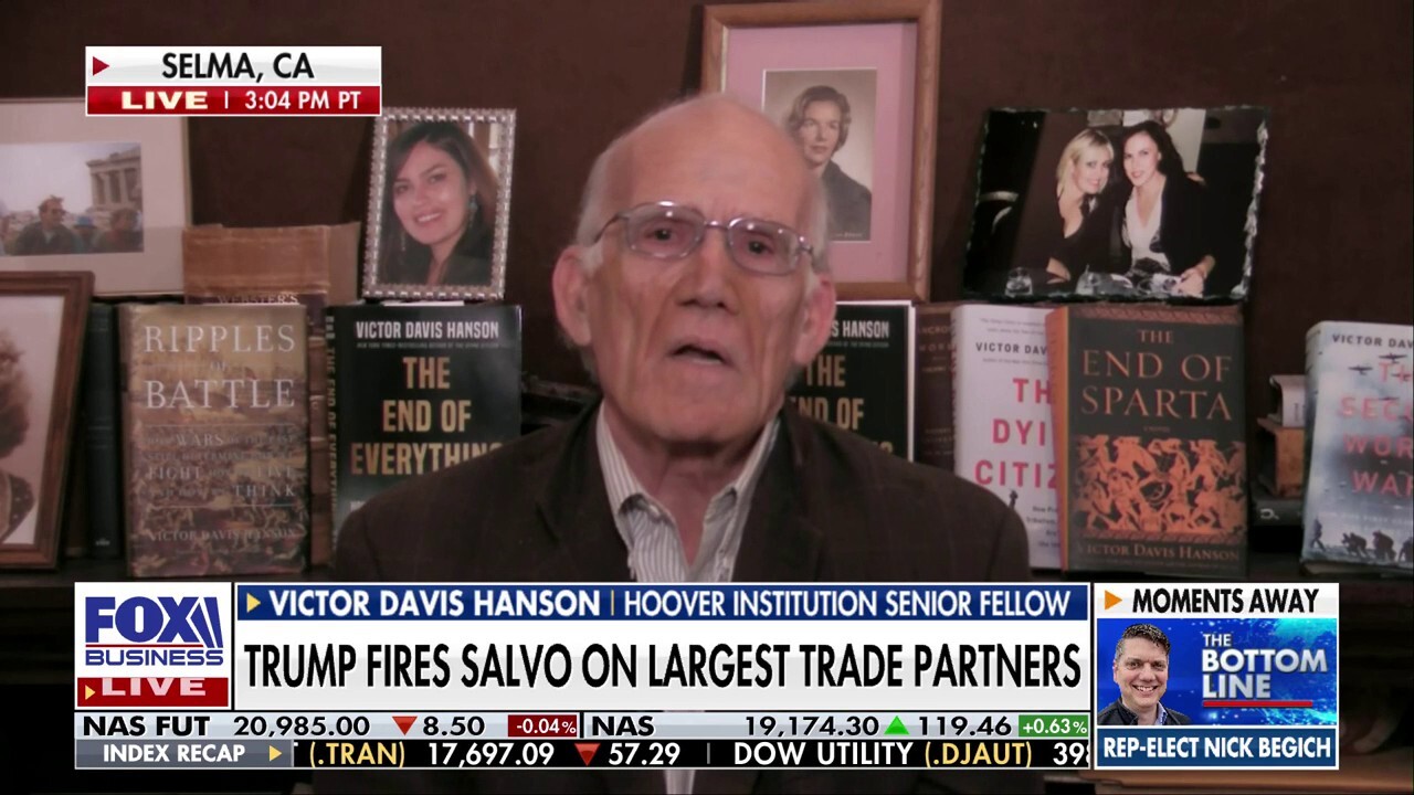  Trump has other negotiating tools besides tariffs, says Victor Davis Hanson