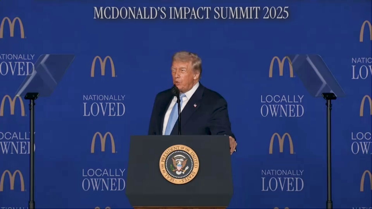 When speaking at the McDonald's Impact Summit, President Donald Trump urged the company to put more tartar sauce on the Filet-O-Fish.