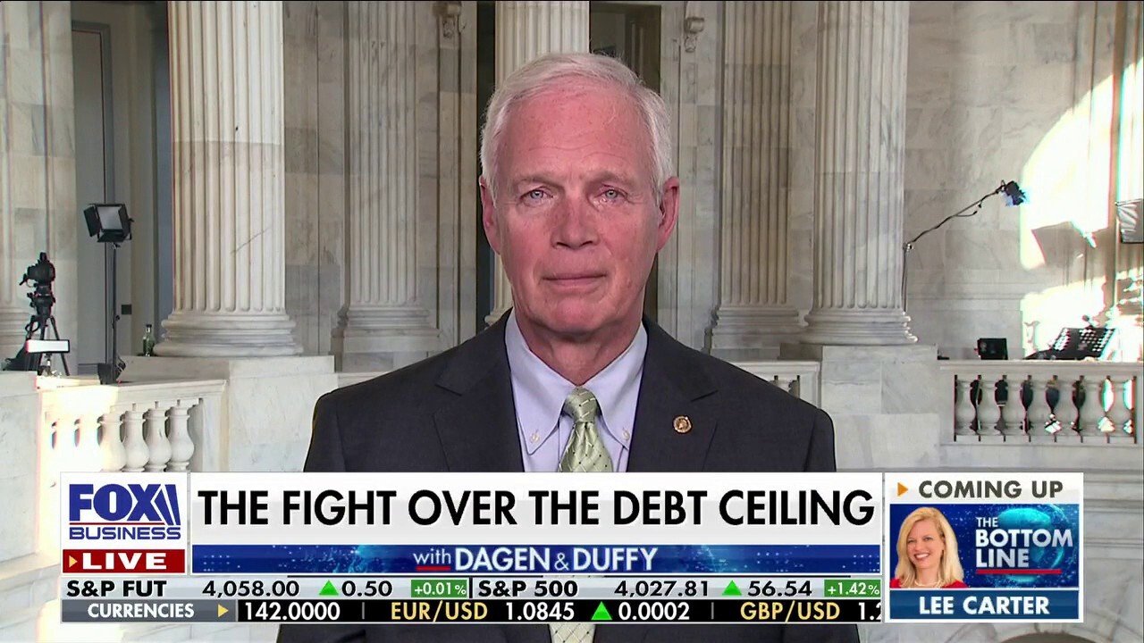 Sen. Ron Johnson, R-Wis., explains how the GOP is demanding government spending cuts prior to voting on raising the debt ceiling on ‘The Bottom Line.’