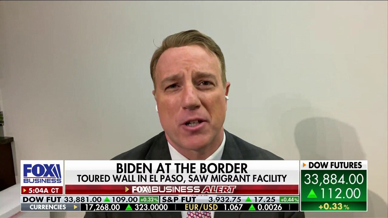 President Biden 'lacks the will' to get border crisis under control: Rep. Pat Fallon