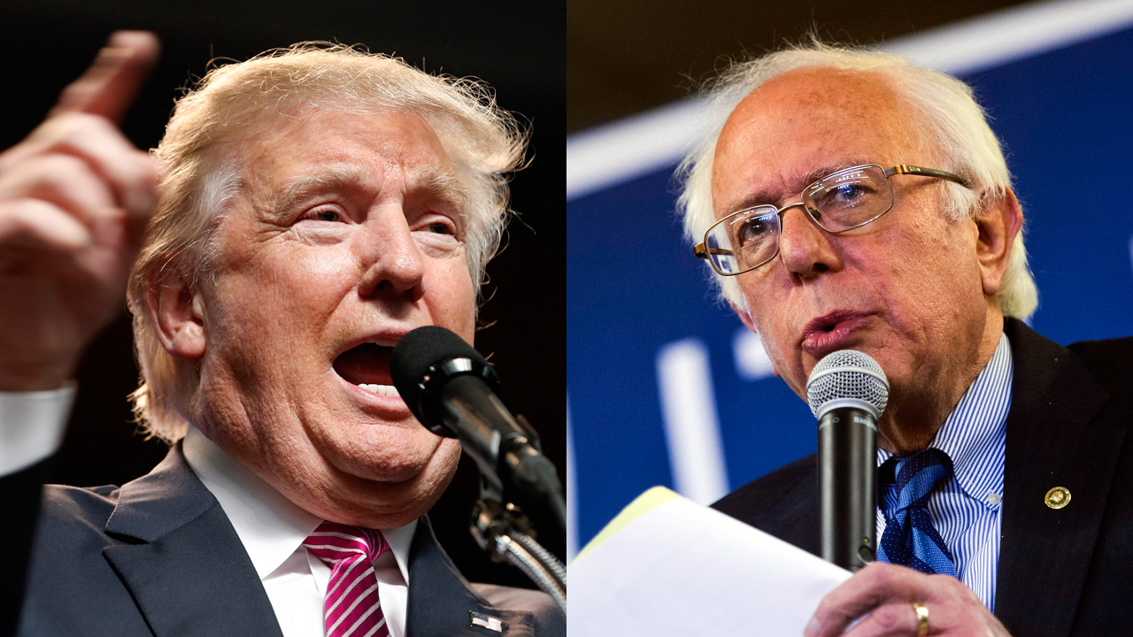Sanders and Trump supporters feeling ignored by party elites
