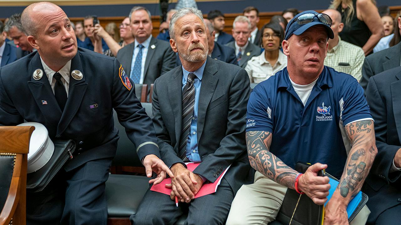 9/11 first responders react to Jon Stewarts’ speech