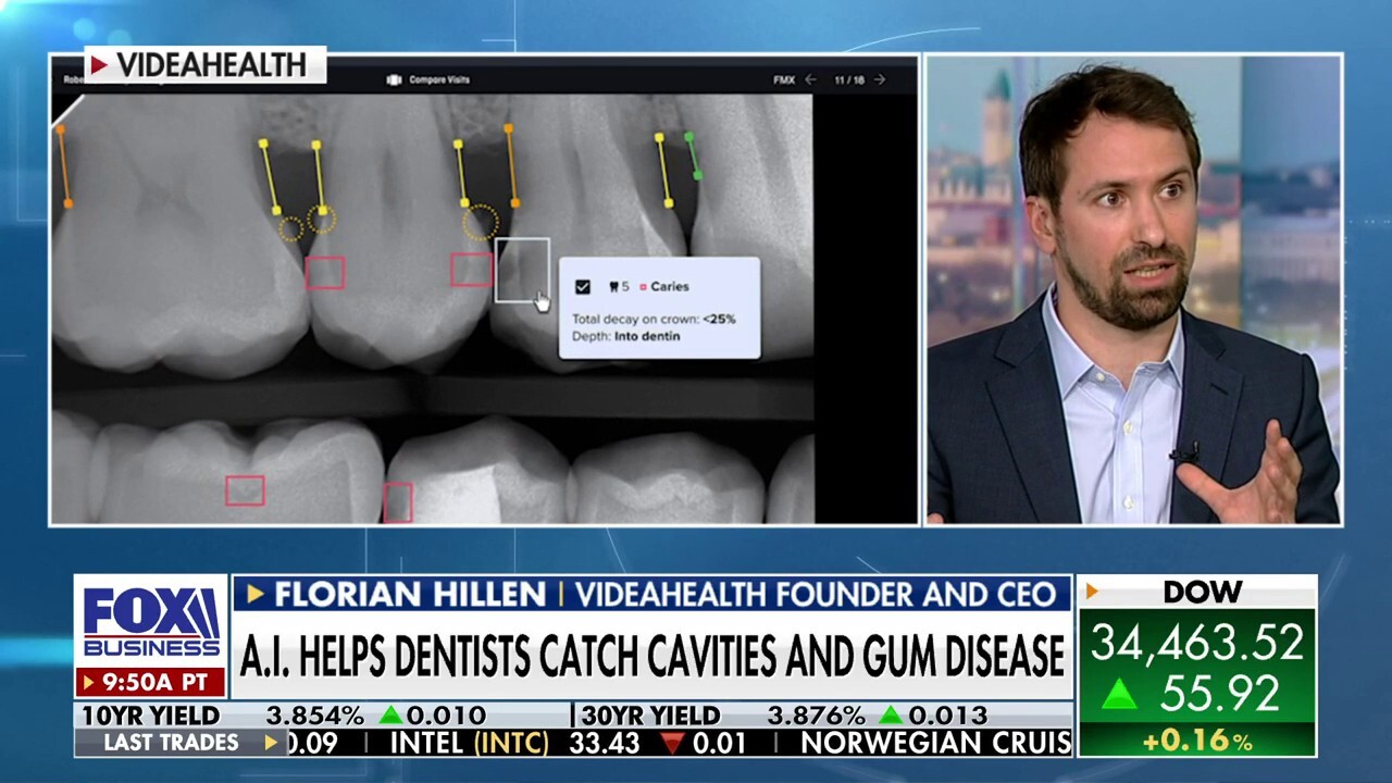 Florian Hillen, founder and CEO of VideaHealth, discusses novel A.I. technology that is helping dentists identify cavities and gum disease earlier than before.