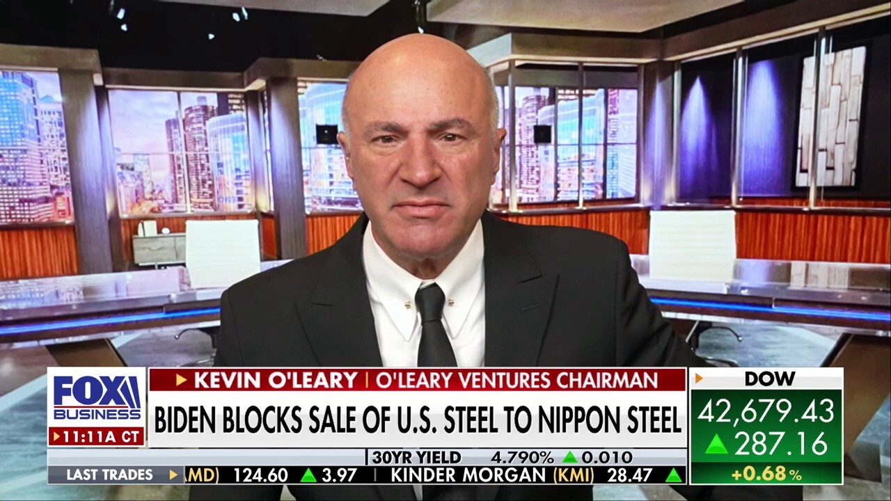 Kevin O'Leary slams block of US Steel sale: 'Bad message'