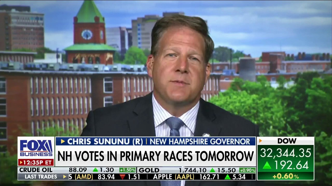 Ahead of New Hampshire's primary elections, Governor Chris Sununu advised the GOP to stay focused on the midterm elections rather than worry about who is running for president in 2024 on 'Cavuto: Coast to Coast.'