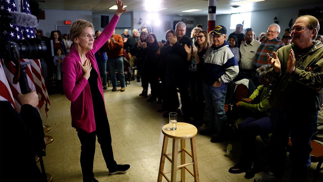 Is Warren backing away from her healthcare plan? 