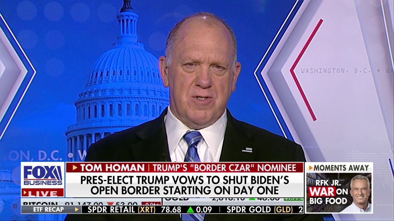 There has not been enough focus on criminal aliens, says Tom Homan