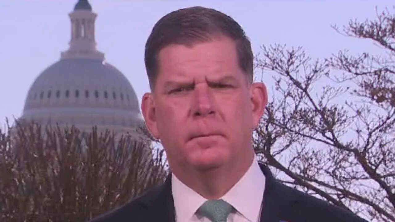 U.S. Labor Secretary Marty Walsh tells 'Varney & Co.' that the U.S. must 'continue to work on our energy plans,' which includes clean energy and acknowledged that 'it's not going to happen tomorrow.' 