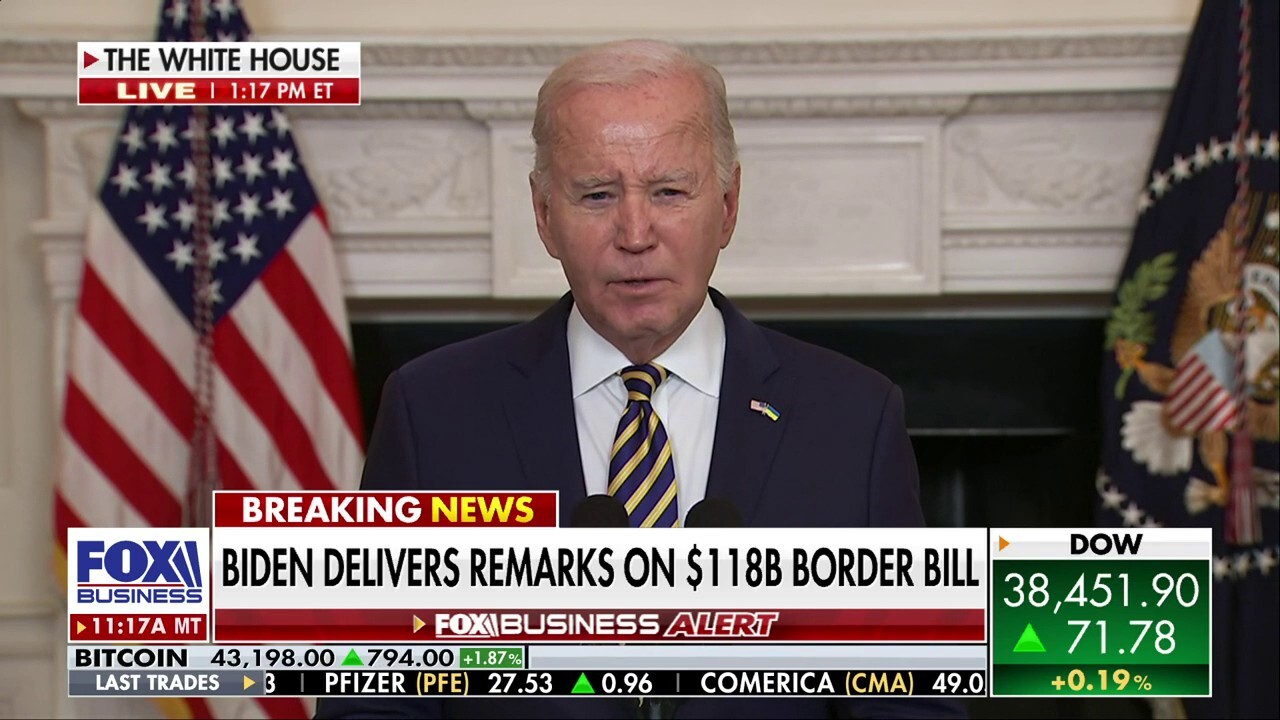 Biden is stuck with blaming Trump for his border crisis: Paul Mauro