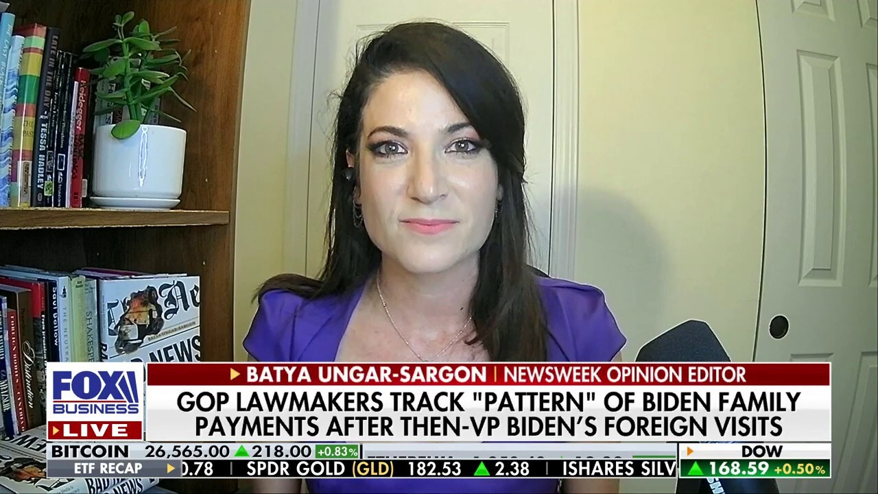 The liberal media is covering for Biden: Batya Ungar-Sargon  