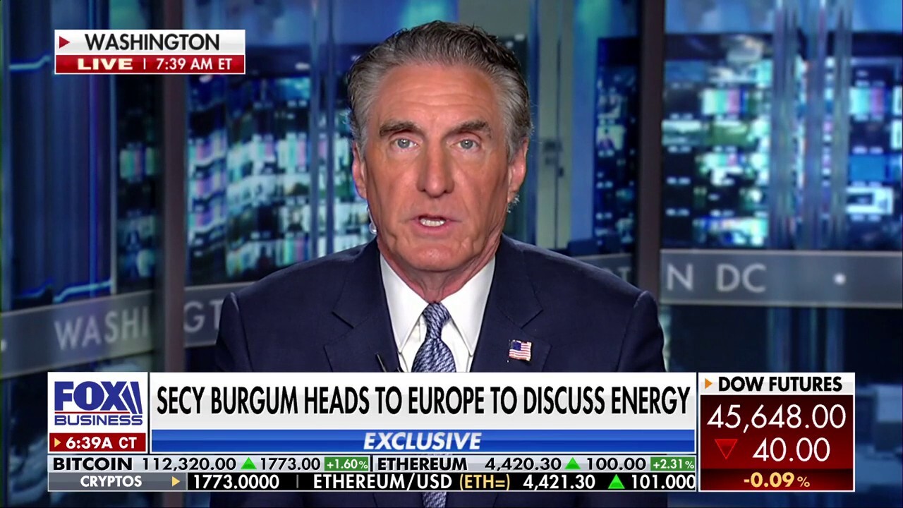 Trump’s vision means US not just ‘energy independent, but energy dominant’: Sec. Doug Burgum