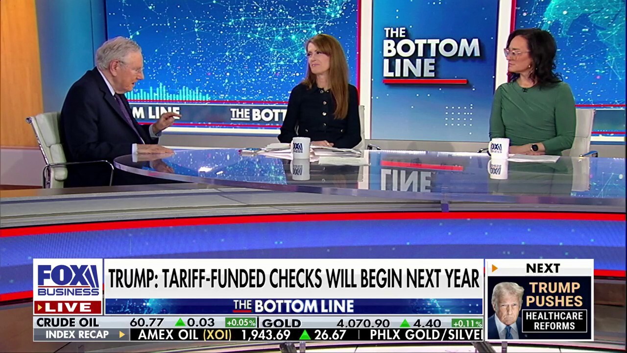 Forbes Media chairman and editor-in-chief Steve Forbes examines portable mortgages, declining home values, and future tariff-funded checks on 'The Bottom Line.'