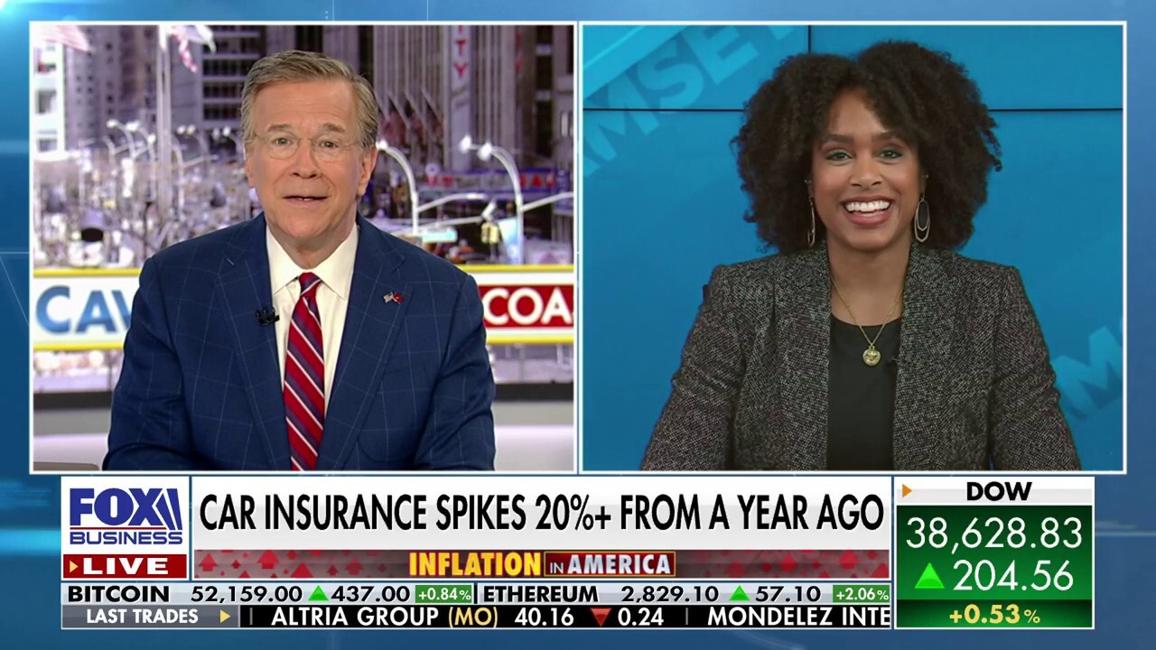 Debt elimination expert Jade Warshaw joins ‘Cavuto: Coast to Coast’ to react to reports that car insurance has spiked over 20% from a year ago. 