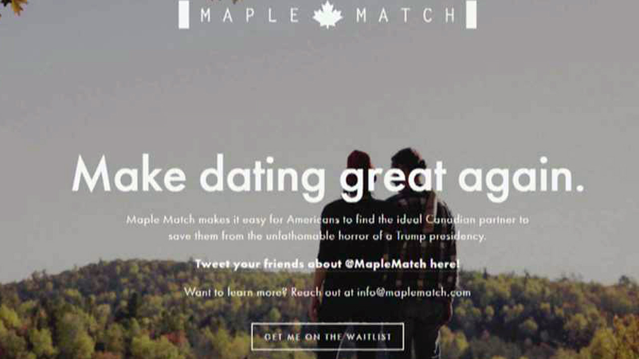 New dating app connects anti-Trump Americans with Canadians
