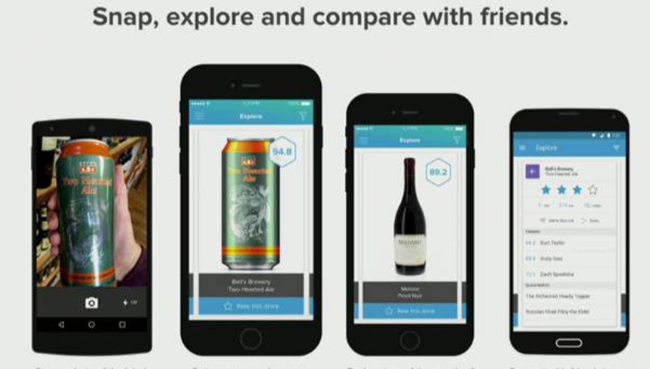 Mobile app takes guessing out of wine, beer buying