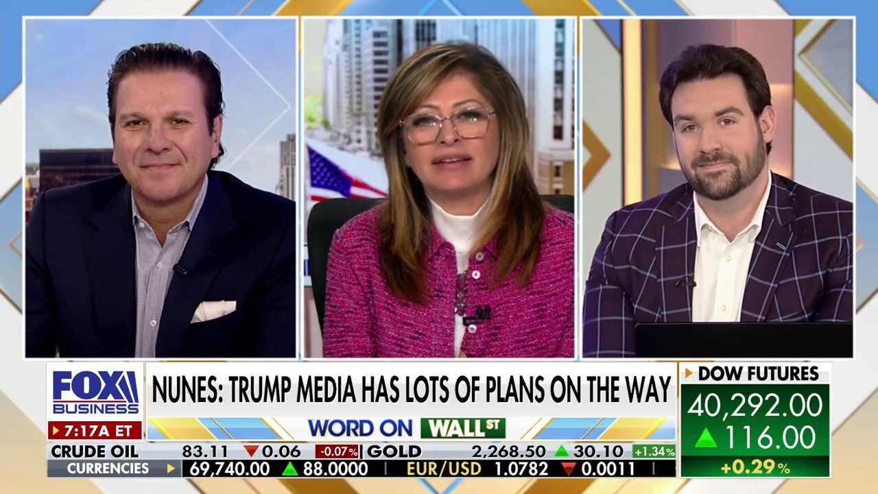 Trump Media market debut done to 'get involved politically,' not to make money: Luke Lloyd