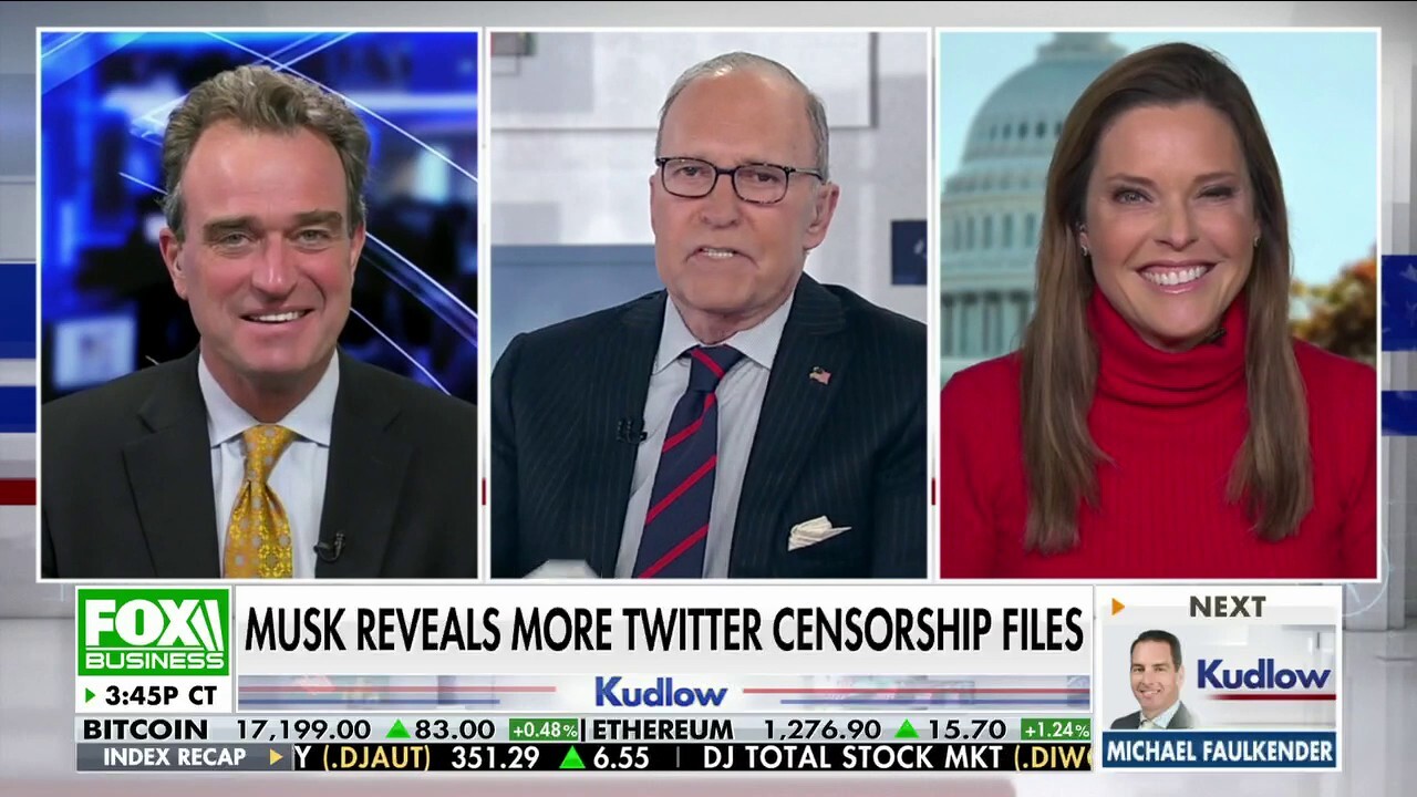 Former White House strategic communications director Mercedes Schlapp and Washington Times opinion editor Charlie Hurt react to the GOP's investigation into big businesses on 'Kudlow.'