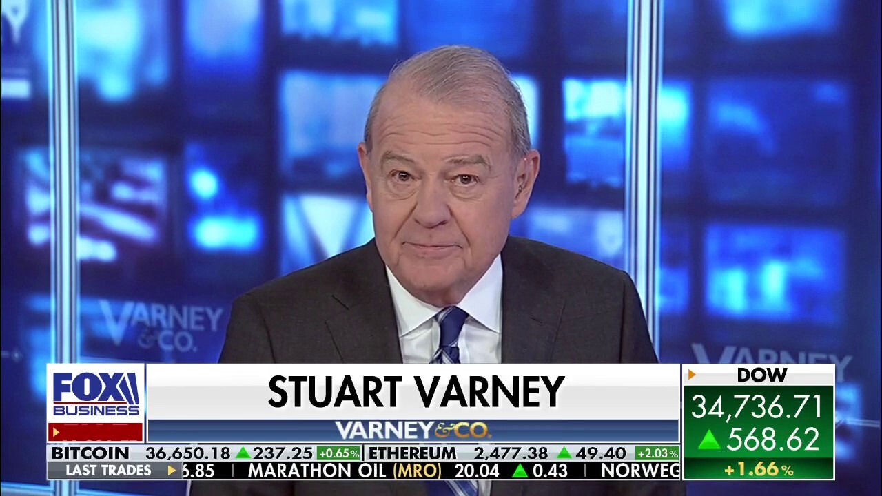 FOX Business host Stuart Varney argues Germany and much of Europe are 'beholden' to Russia, which 'supplies 40 percent' of the region's natural gas.