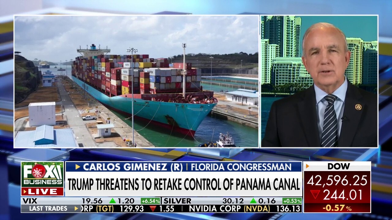 China's influence over the Panama Canal is concerning: Rep. Carlos Gimenez