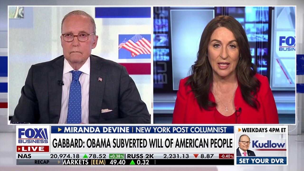 Obama's fingerprints are on the origin of the Russia-collusion hoax, Miranda Devine says