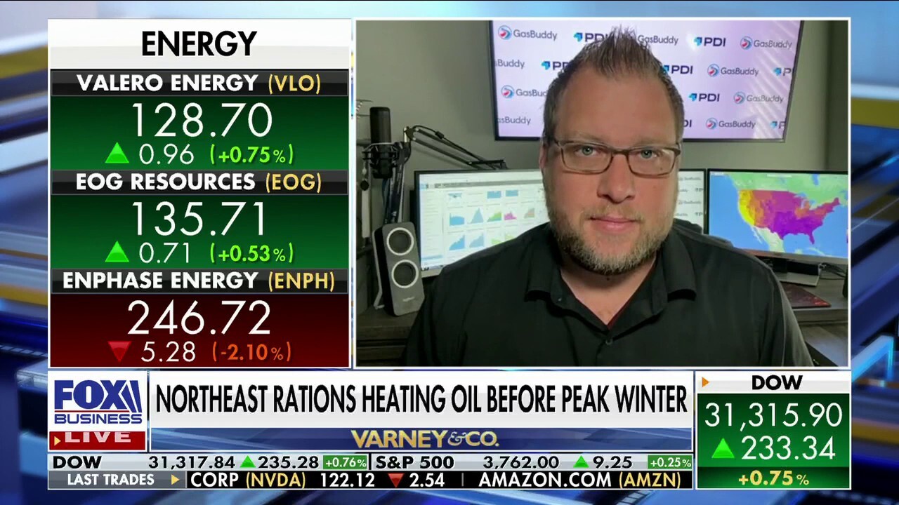GasBuddy head of petroleum analysis Patrick De Haan reacts to the dip in national gas prices as demand remains low on 'Varney & Co.'