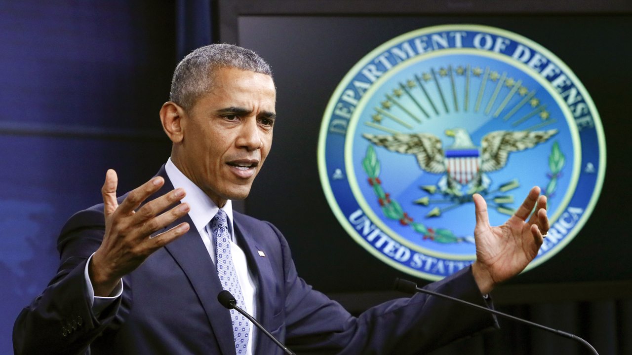 Obama touts progress against ISIS